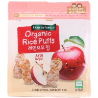 韩国家禾丽有机七彩苹果米脆30g