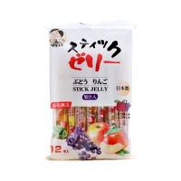 日本水果味条形果冻192g（葡萄＋苹果）