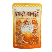 韩国汤姆农场太妃拿铁味扁桃仁夹心糖30g
