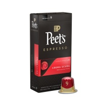 Peets ESPRESSO醇黑奶香胶囊咖啡5.3g×1